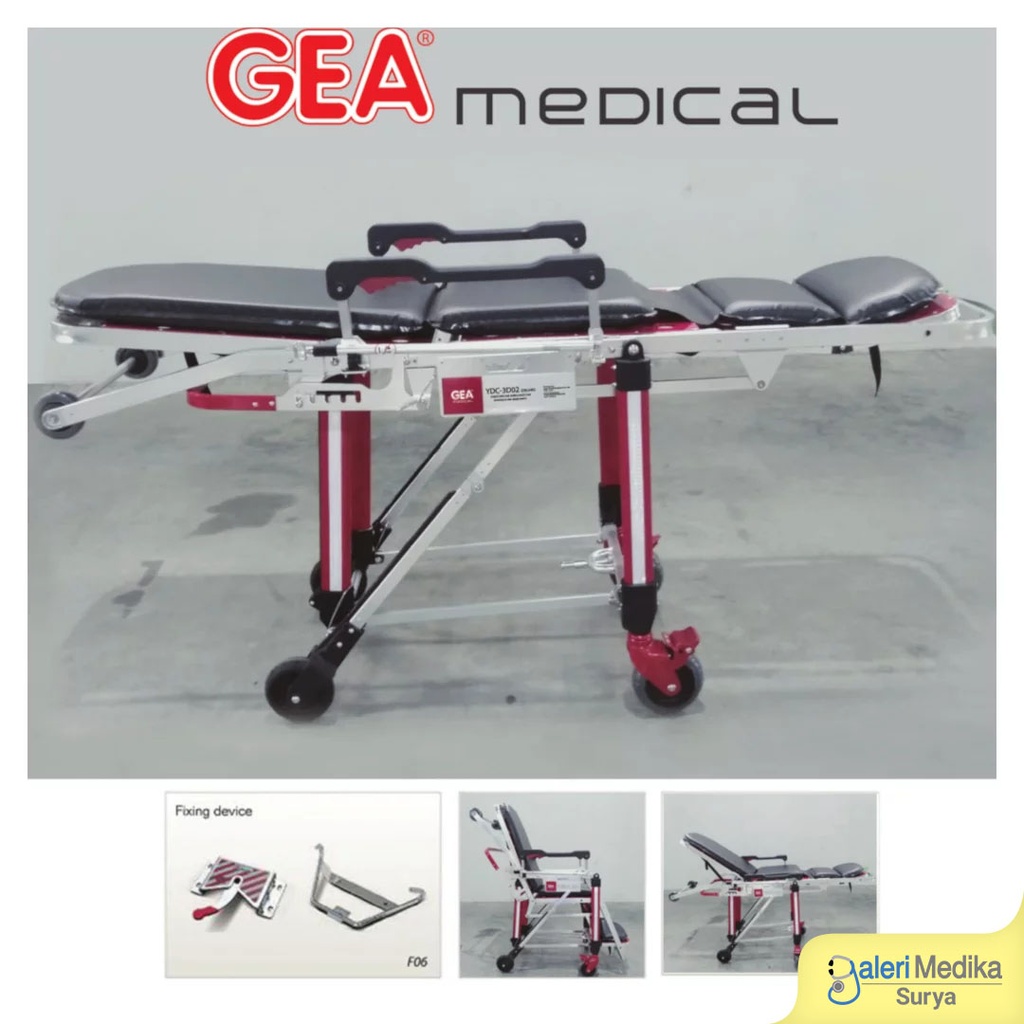 Stretcher Ambulance GEA YDC-3D02 Deluxe