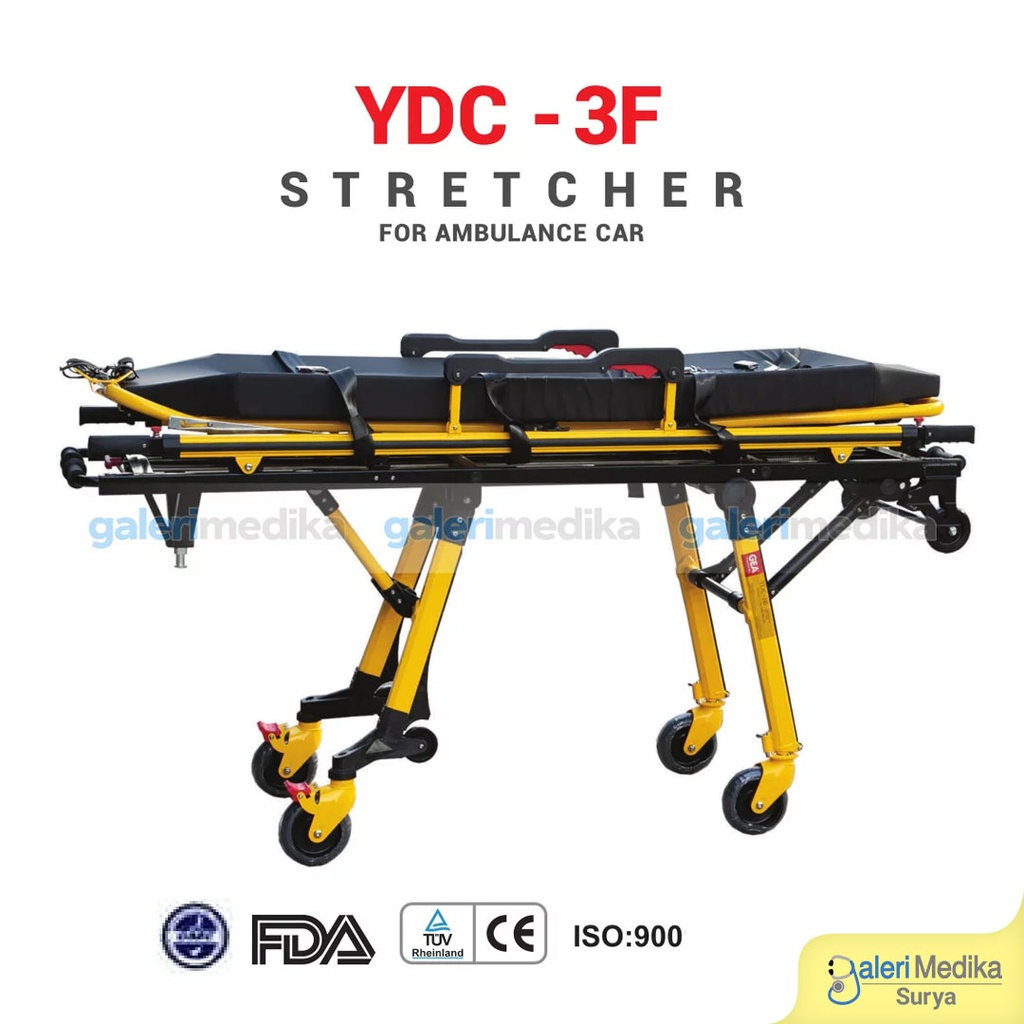 Brankar Ambulans GEA YDC 3FWF Stretcher Ambulance