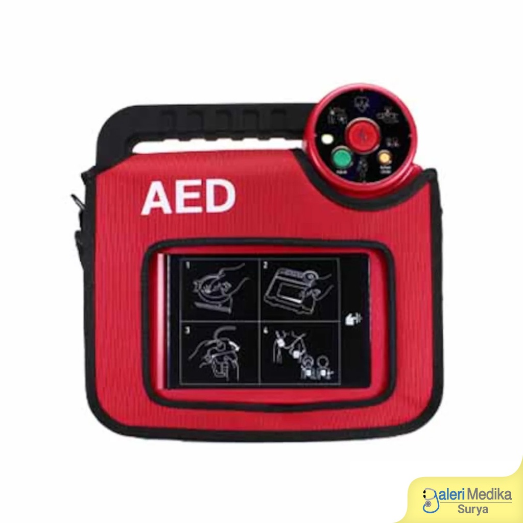 AED Defribilator Heartplus NT-180 Alat Pacu Jantung