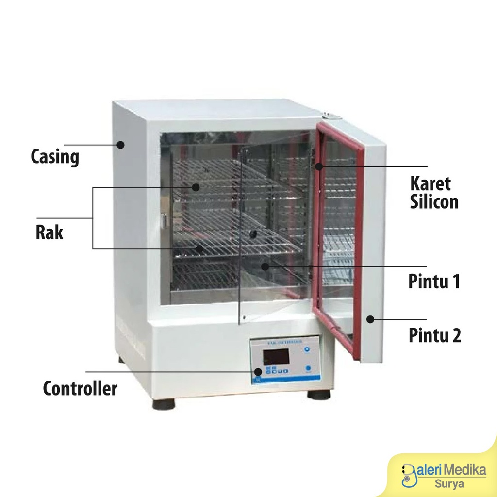 Lab Incubator Nesco DSI-500D 50 Liter