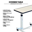 Meja Portable Pasien OneHealth OH-OT01 Overbed Table