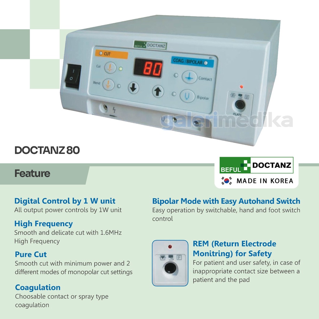 BEFUL DOCTANZ 80 Electrosurgical Unit Alat Bedah Medis