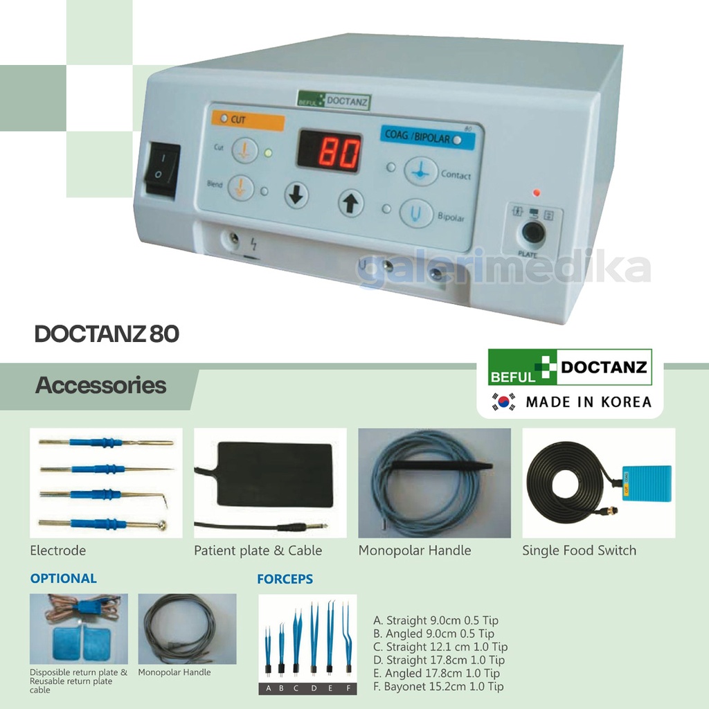 BEFUL DOCTANZ 80 Electrosurgical Unit Alat Bedah Medis