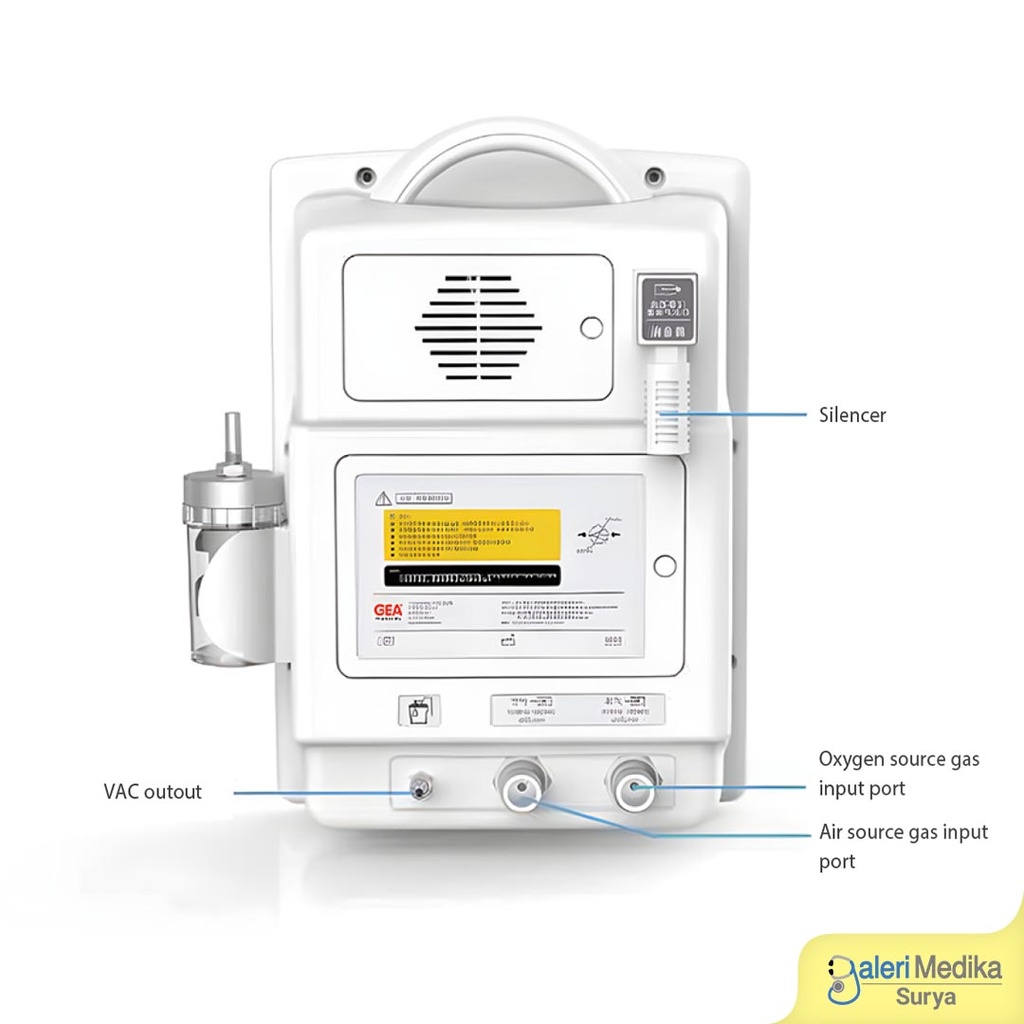 GEA NEO BREATH-II Infant T-Piece Resuscitator 