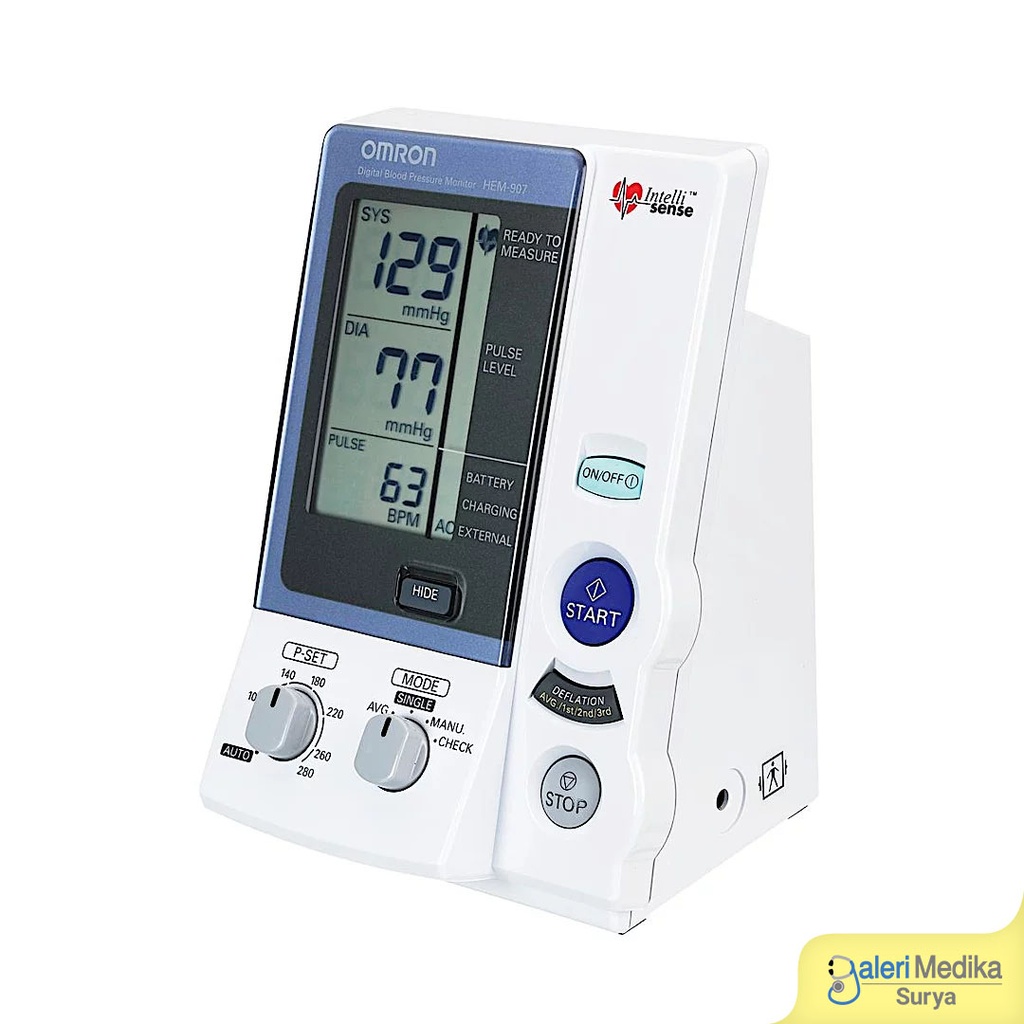 Omron HEM-907 Tensimeter Profesional Medis Dual Mode