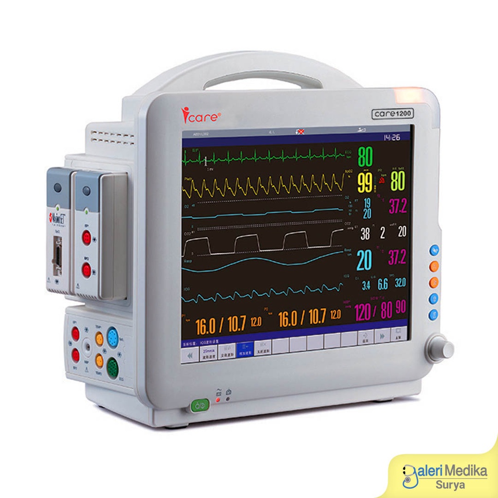iCare Patien Monitor 12" CARE 1200 Multi Parameter