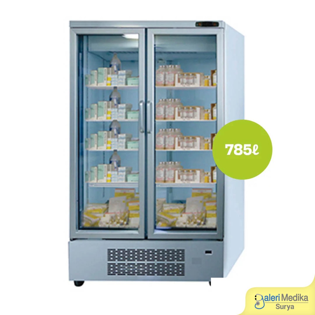 Kulkas Farmasi 785 Liter 2 Pintu GEA EXPO-800PH Pharmaceutical Refrigerator