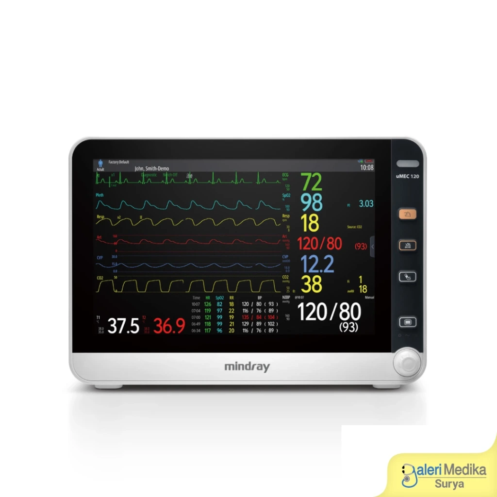 Patient Monitor uMEC 100 - 10 inch touch screen 5 parameter (5 lead ECG)