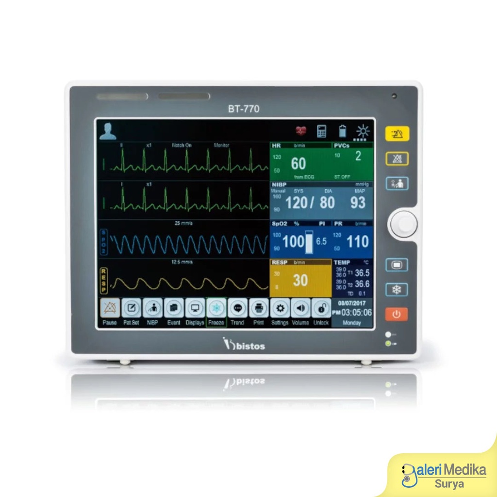 Patient Monitor Bistos BT-770 Touch Screen